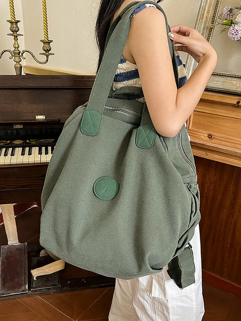 Casual Canvas Large Capacity Backpack