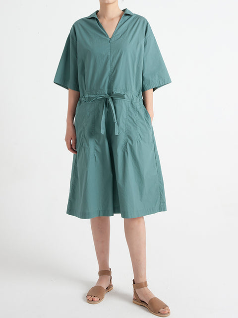 V-hals Halværmet Kvinder Sommer Jumpsuit Overalls