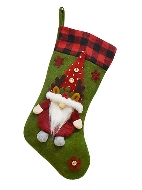 Children's Gift Bag Santa Claus Christmas Socks