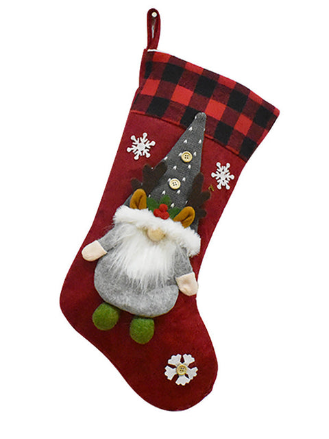 Children's Gift Bag Santa Claus Christmas Socks